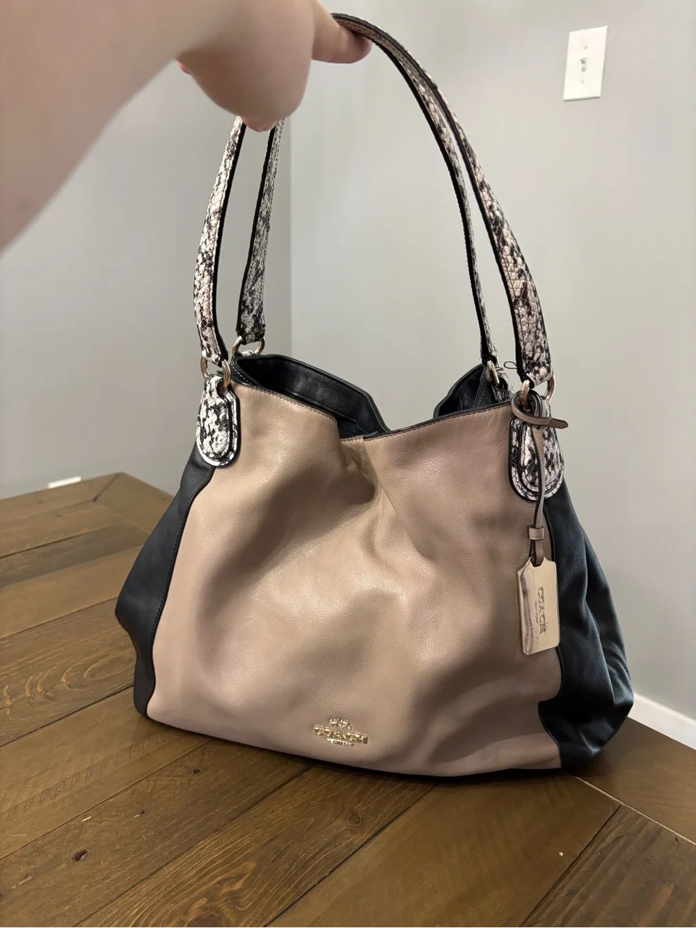 Coach Edie 31 Shoulder Bag in Colorblock